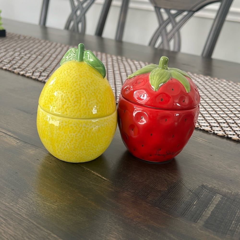 Harry Slatkin candle tea holders